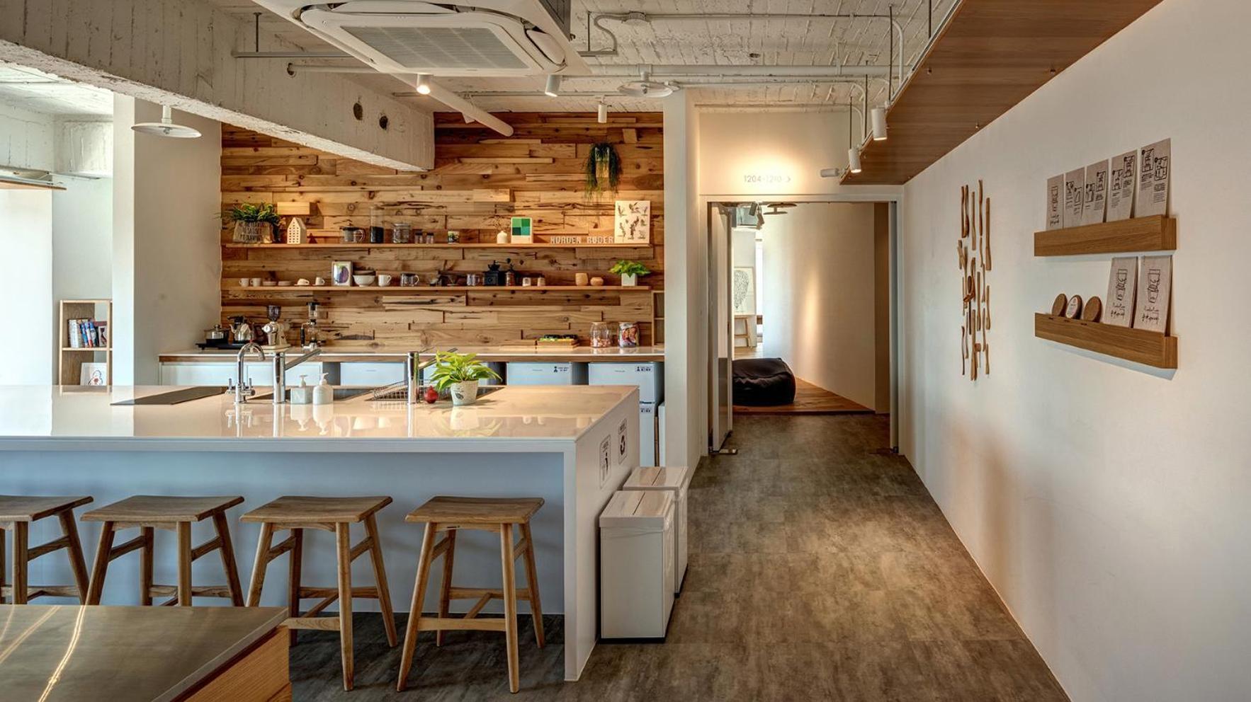 Norden Ruder Hostel Taichung Eksteriør bilde